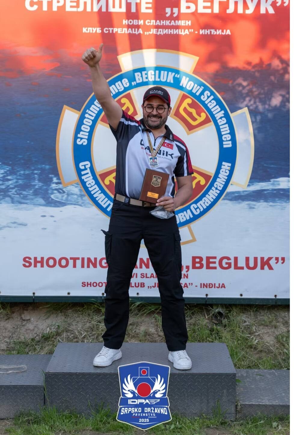 CANiK Team atıcısı Alperen Kıvılcım, 232 yarışmacının katıldığı Sırp IDPA