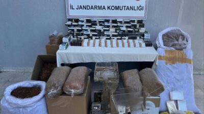 Aydın'ın Efeler ilçesinde düzenlenen kaçak sigara operasyonunda 1 şüpheli gözaltına