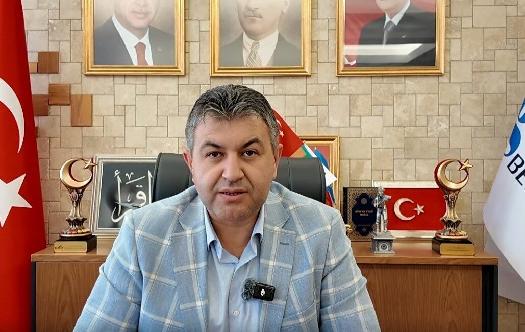 Kütahya’nın Gediz ilçesinde Belediye Başkanı Necdet Akel, kış mevsiminin kurak