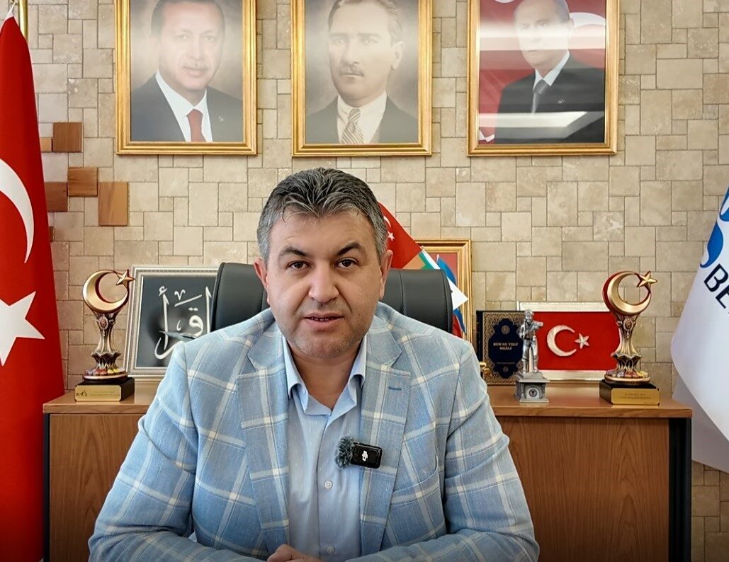 Kütahya’nın Gediz ilçesinde Belediye Başkanı Necdet Akel, kış mevsiminin kurak