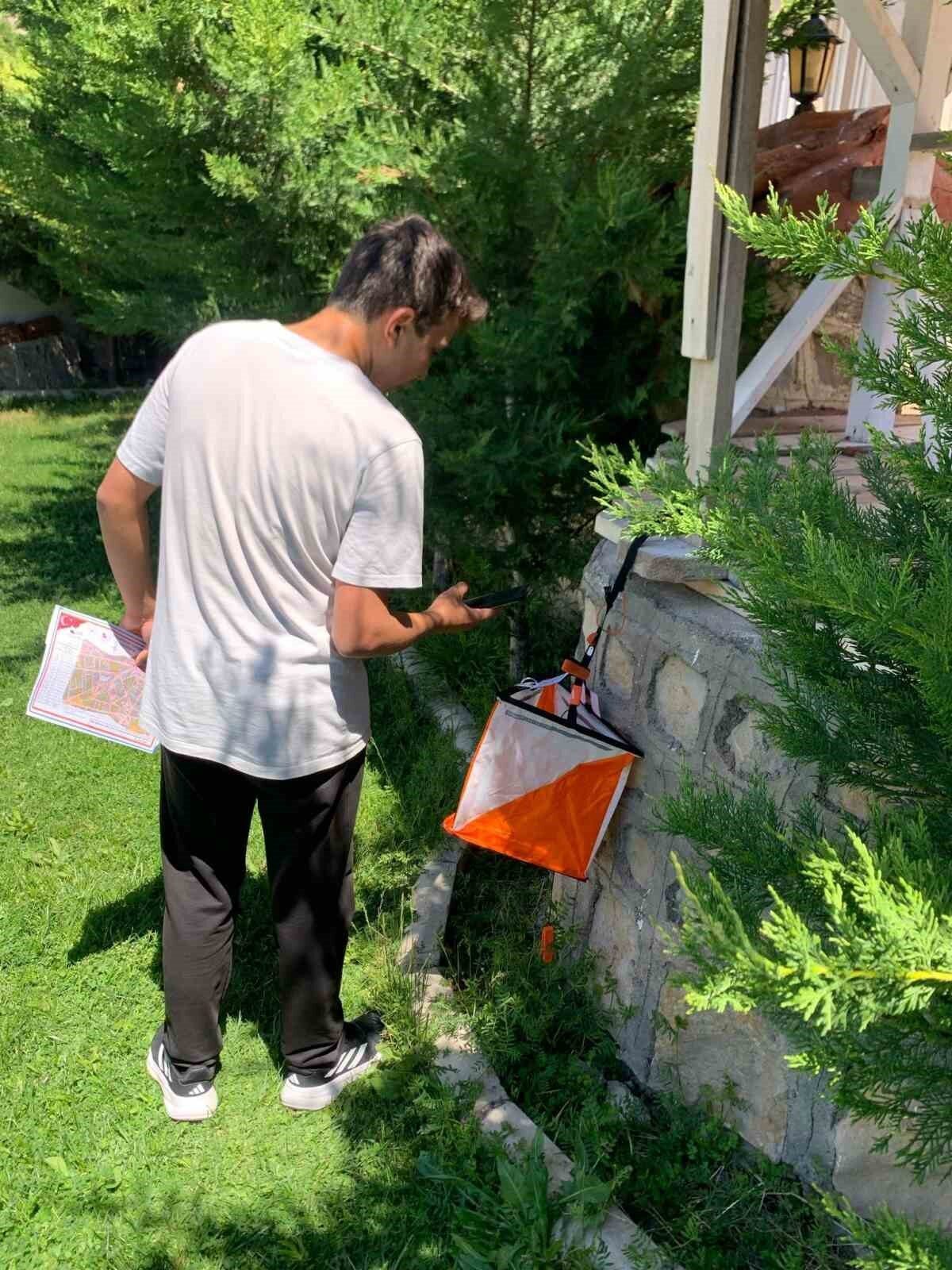 Bilecik’in Gölpazarı ilçesinde Gençlik Haftası etkinlikleri çerçevesinde ilk defa Oryantiring