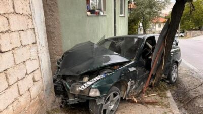 Kütahya’nın Hisarcık ilçesinde polisin "dur" ihtarına uymayarak kaçan 17 yaşındaki