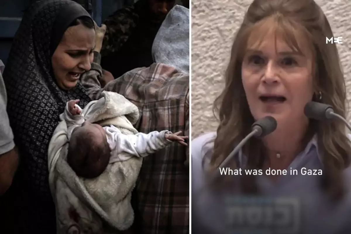 İsrail’in Gazze’ye yönelik saldırıları sürerken, İsrail parlamentosu Knesset’te yer alan