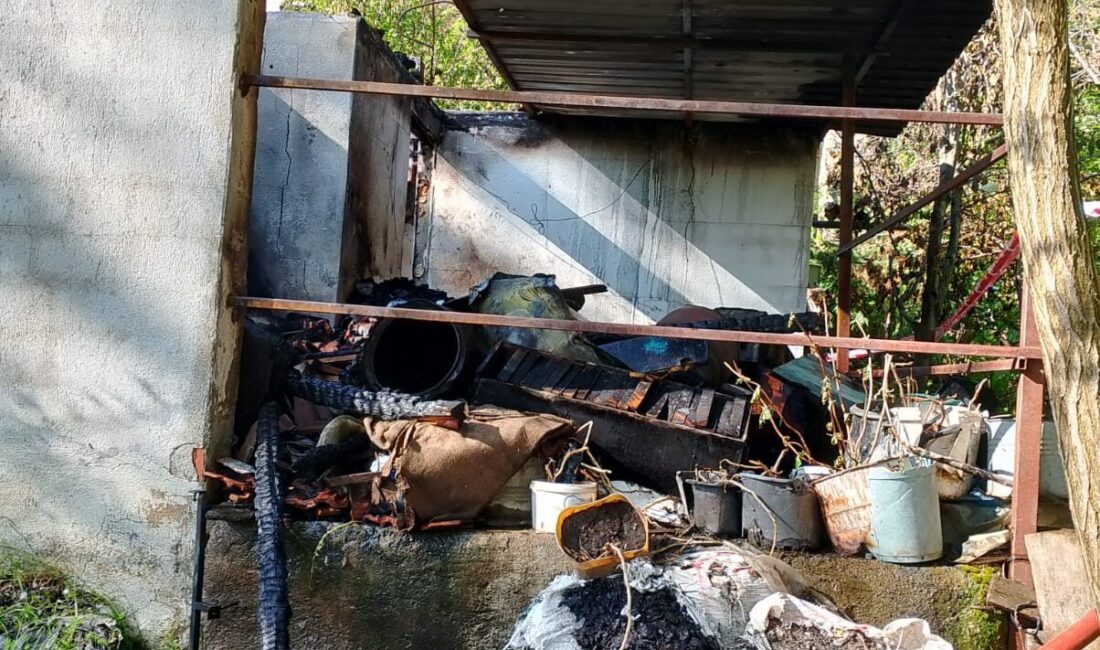  İzmir'in Tire ilçesinde müstakil evde çıkan yangında iki kardeşten biri