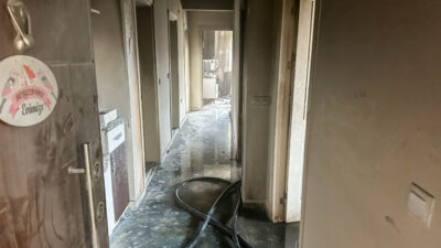 Uşak'ta, kendisi hakkında suç duyurusunda bulunmak için polis merkezine giden