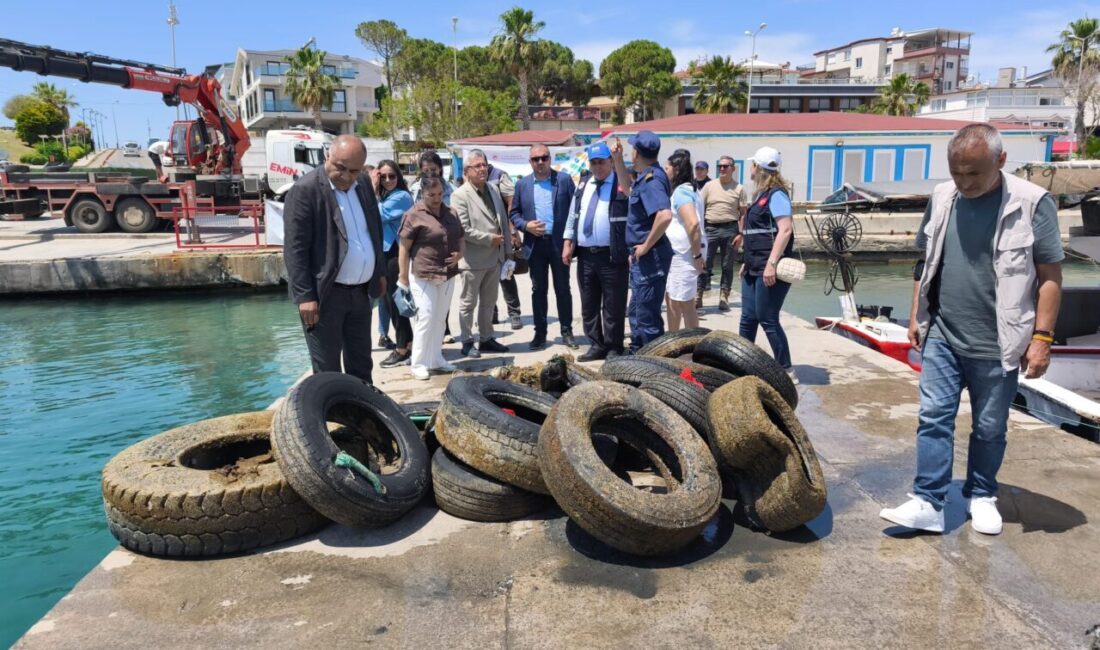Aydın’ın Kuşadası ve Didim ilçelerinde hayalet ağ ve kıyı temizliği
