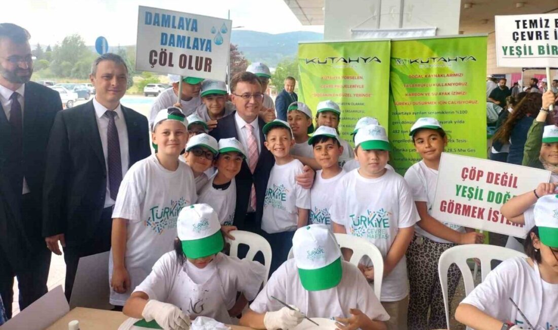 Kütahya’da Türkiye Çevre Haftası, “Çevrene İyi Bak” mottosuyla coşkulu etkinliklerle