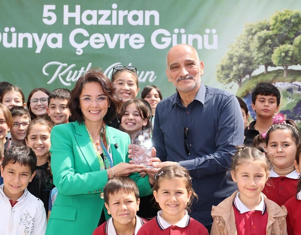 Muğla’nın Menteşe ilçesinde, Dünya Çevre Günü etkinlikleri kapsamında eski Muğla