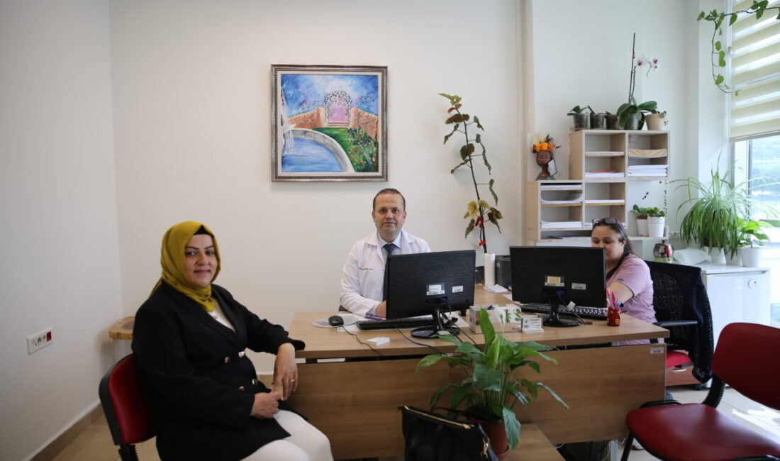 Denizli'de, iki yıl önce başladığı diyetle kilo vermesine rağmen karnındaki