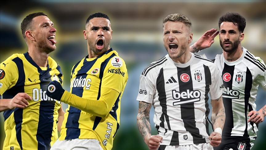Trendyol Süper Lig'in 34. haftasında 4 Nisan Pazar günü derbi