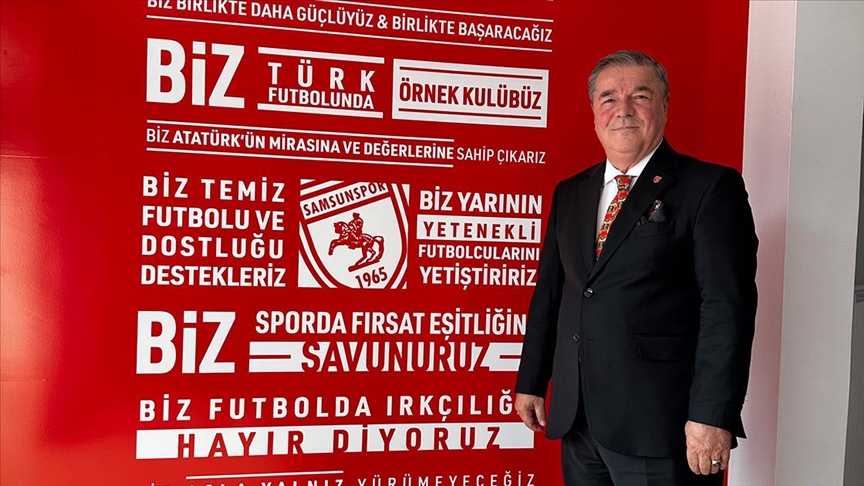 Samsunspor Kulübü Başkan Vekili Veysel Bilen, UEFA Konferans Ligi'ne katılmayı