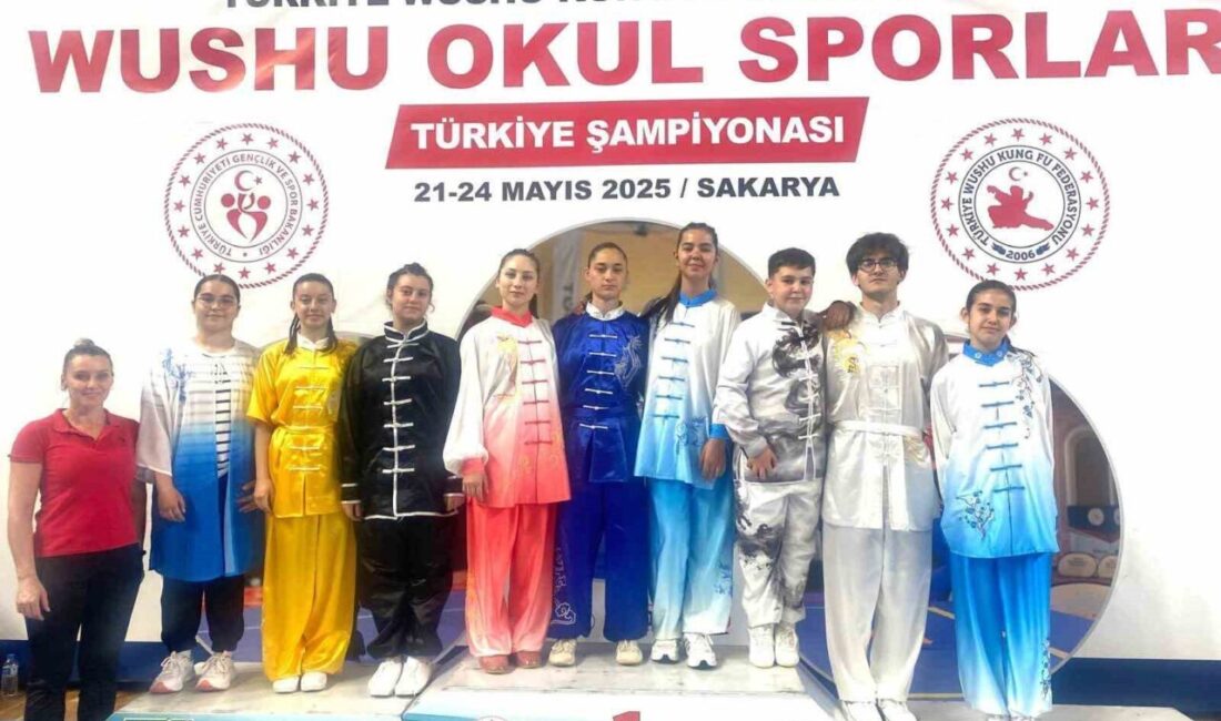 Sakarya’da gerçekleşen Wushu Türkiye Şampiyonası’nda Eskişehirli sporcular, hem Yıldızlar hem