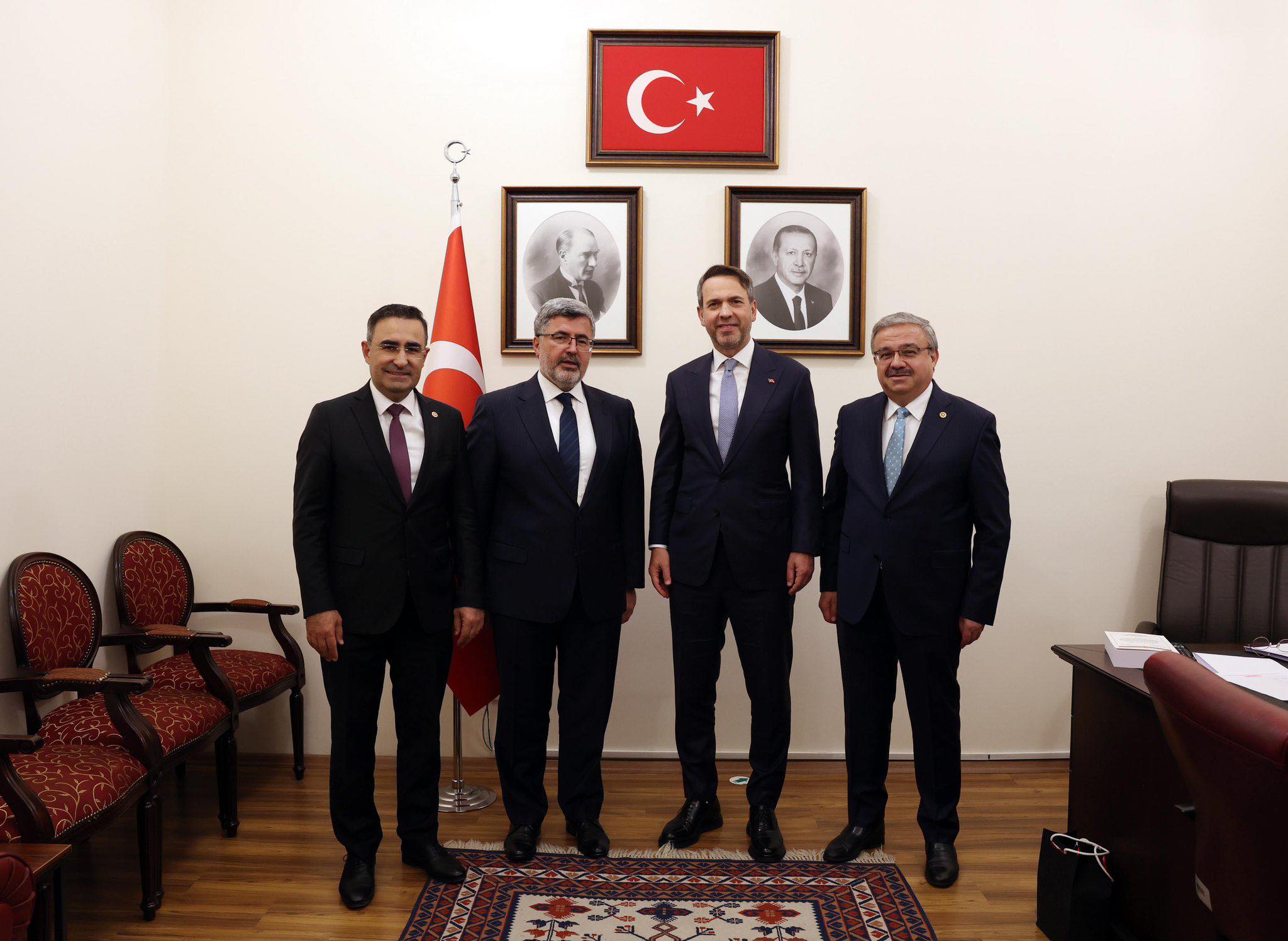 
AK Parti Afyonkarahisar Milletvekilleri Ali Özkaya, İbrahim Yurdunuseven ve Hasan