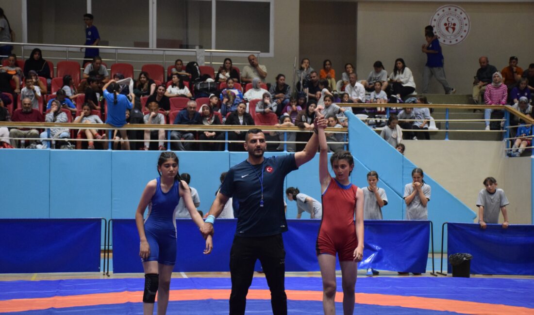 Afyonkarahisar'da düzenlenen U10, U11, U12, U13 ve U14 Kadın-Erkek Serbest