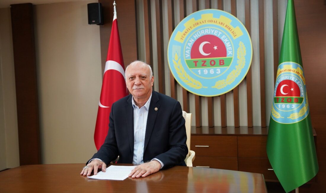 Türkiye Ziraat Odaları Birliği (TZOB) Genel Başkanı Şemsi Bayraktar, kuraklığın