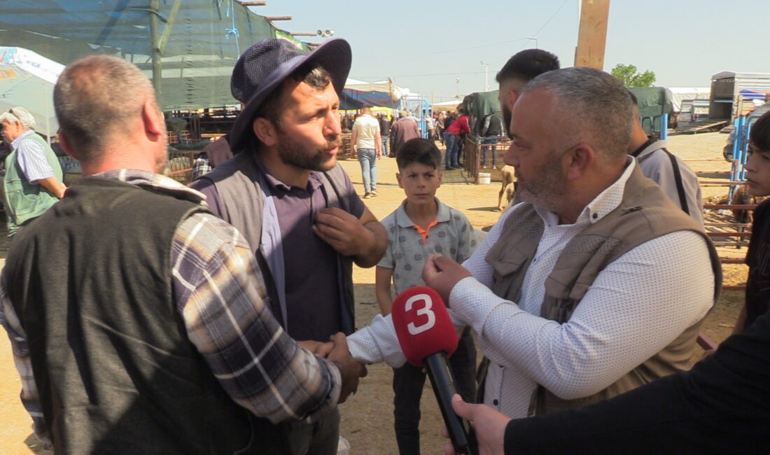 Afyonkarahisar’da kurulan Çayırbağ kurban pazarında hareketli günler yaşanıyor. 2 gün