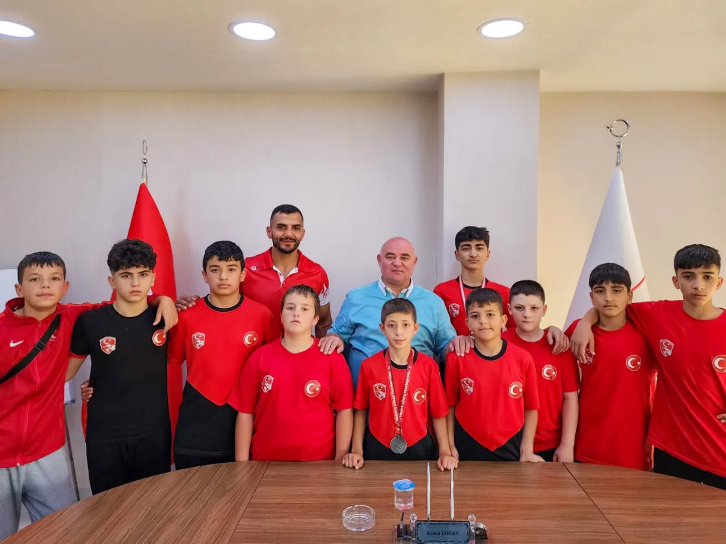 Sivas’ta düzenlenen Minikler 10-14 Yaş Güreş Türkiye Şampiyonası'nda 6.300’ü aşkın
