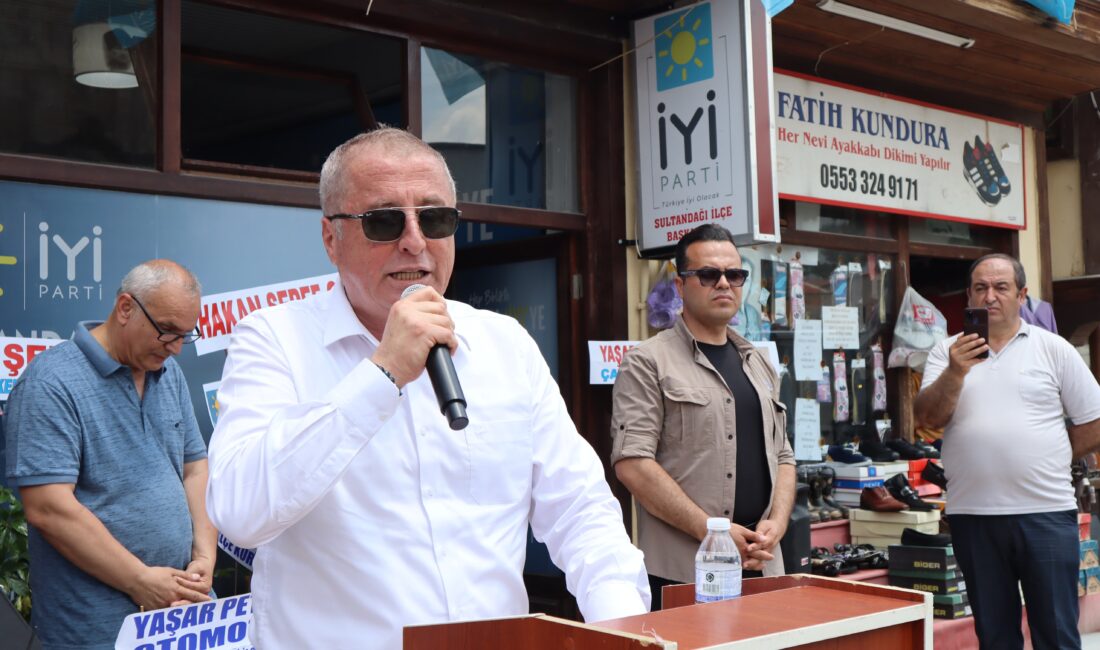 
Afyonkarahisar’ın Sultandağı ilçesinde konuşan İYİ Parti Genel Başkan Yardımcısı ve