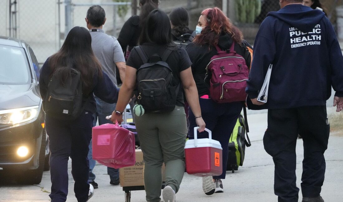 ABD'nin Los Angeles kentinde Göçmenlik ve Gümrük Muhafaza Dairesi’nin (ICE)