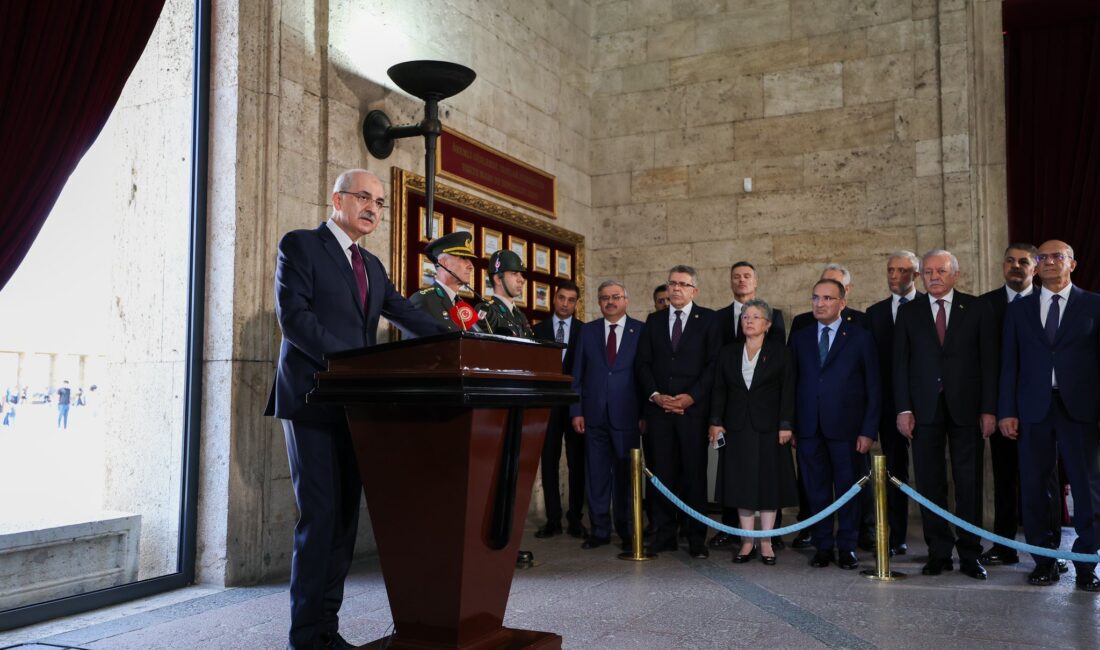Türkiye Büyük Millet Meclisi (TBMM) Başkanı Numan Kurtulmuş ve 28.