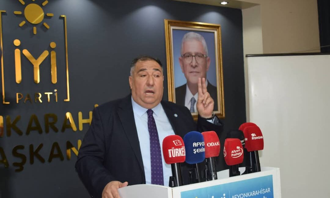 İYİ Parti Afyonkarahisar İl Başkanı Muhammet Mısırlıoğlu, TÜİK tarafından açıklanan