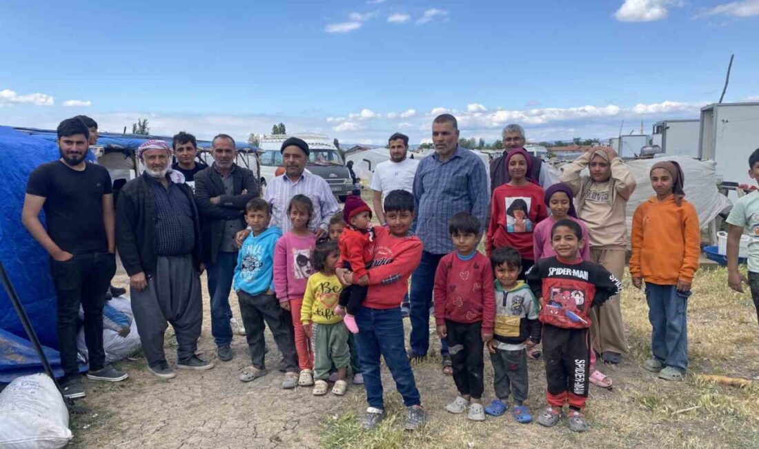 Eskişehir’de yaşadıkları çadırlarda elektrik ve su sıkıntısı yaşayan mevsimlik tarım