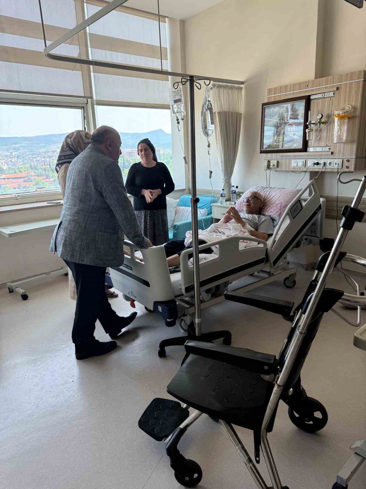 Karabük Eğitim ve Araştırma Hastanesi’nde Kurban Bayramı dolayısıyla tedavi gören