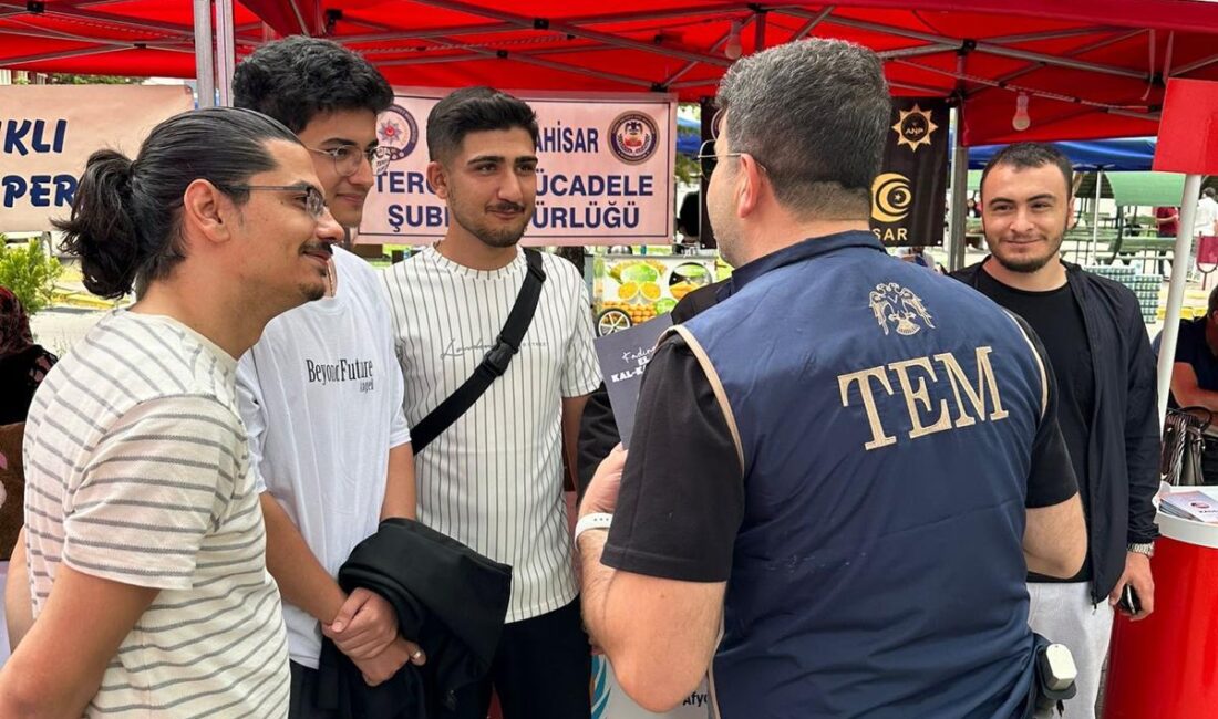 Afyonkarahisar İl Emniyet Müdürlüğü, gençlerin ve sivil toplum kuruluşlarının terörle