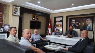 Afyonkarahisar İl Kültür ve Turizm Müdürü Yusuf Altın, beraberindeki heyetle