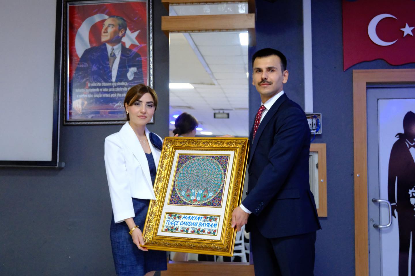 
Dinar’da görev yapan ve atamaları gerçekleşen hâkim ve savcılar için,