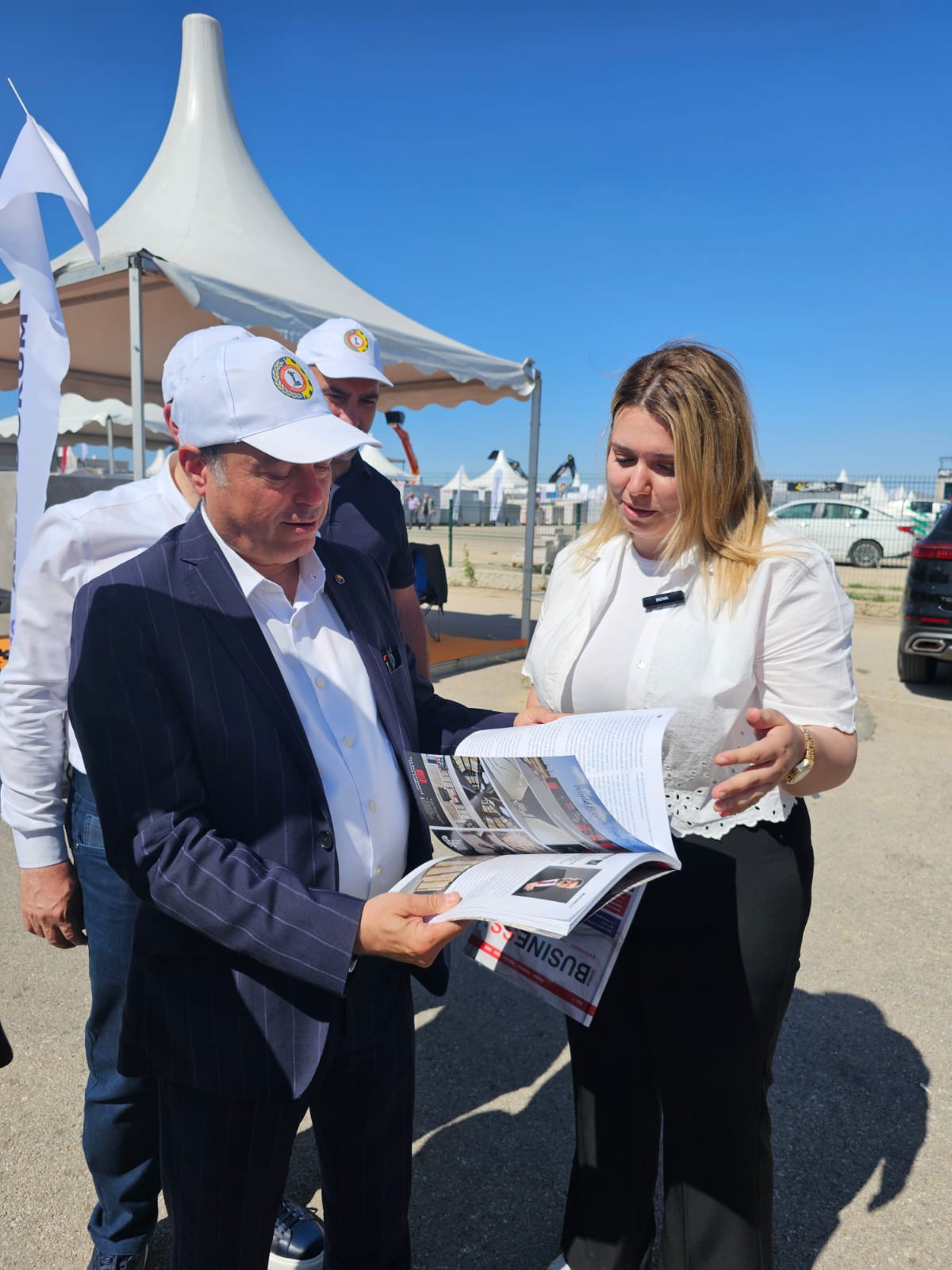 Mermer sektörüne yeni bir soluk getiren Works and Busıness dergisi,