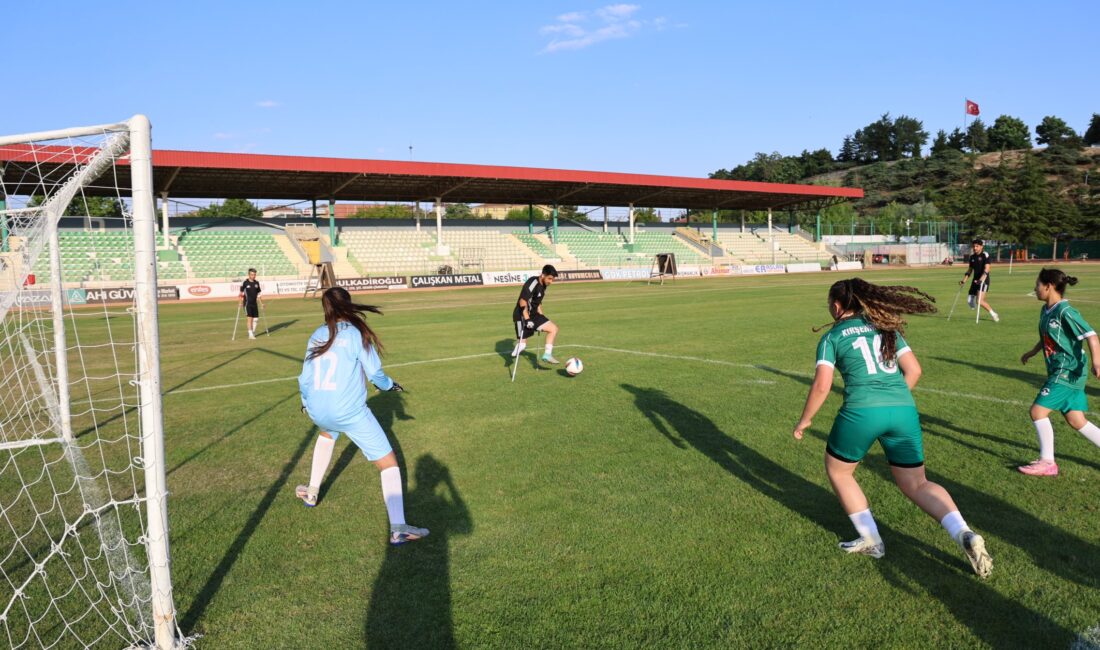 Ampute Milli Futbol Takımı, Kırşehir’de kamp çalışmaları kapsamında kentteki kadın
