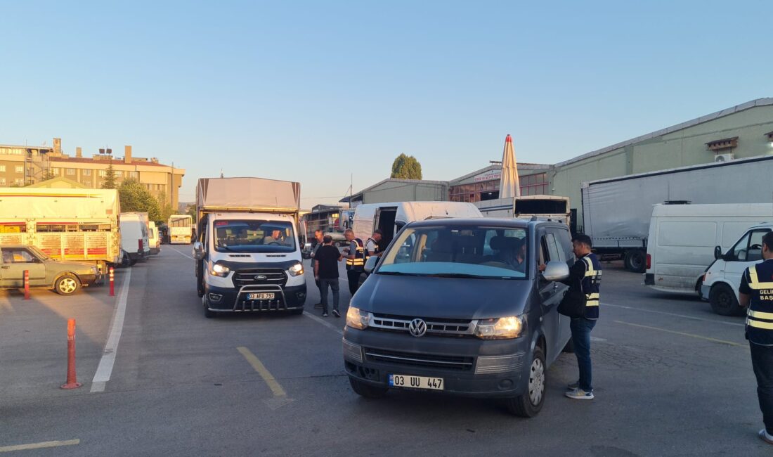 Afyonkarahisar Defterdarlığı, kayıt dışı ekonomiyle mücadele kapsamında yürüttüğü yaygın ve