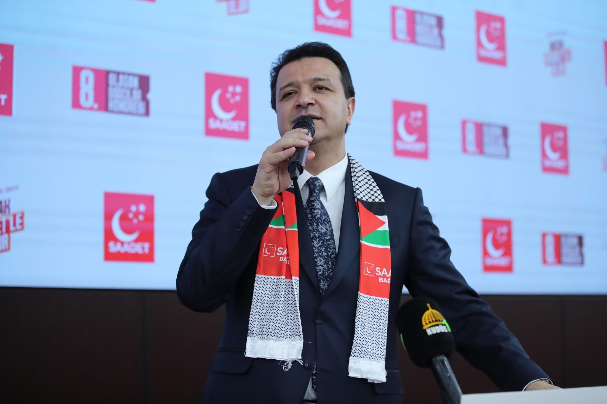 Saadet Partisi, İstanbul’da “Özgür Gazze” mitingi yapma kararı aldı.