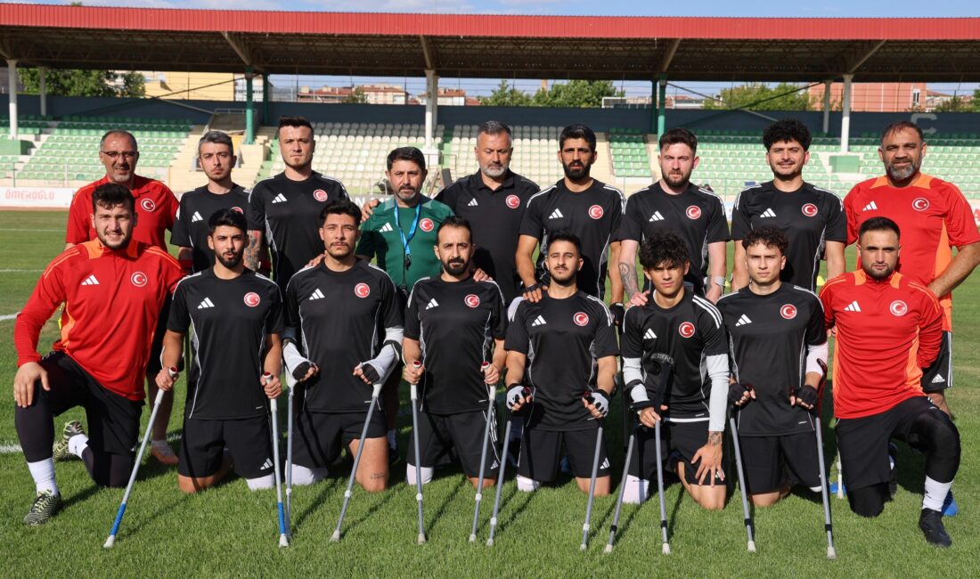 Ampute Futbol Milli Takımı, Uluslar Ligi hazırlıkları kapsamında Kırşehir'de kampa