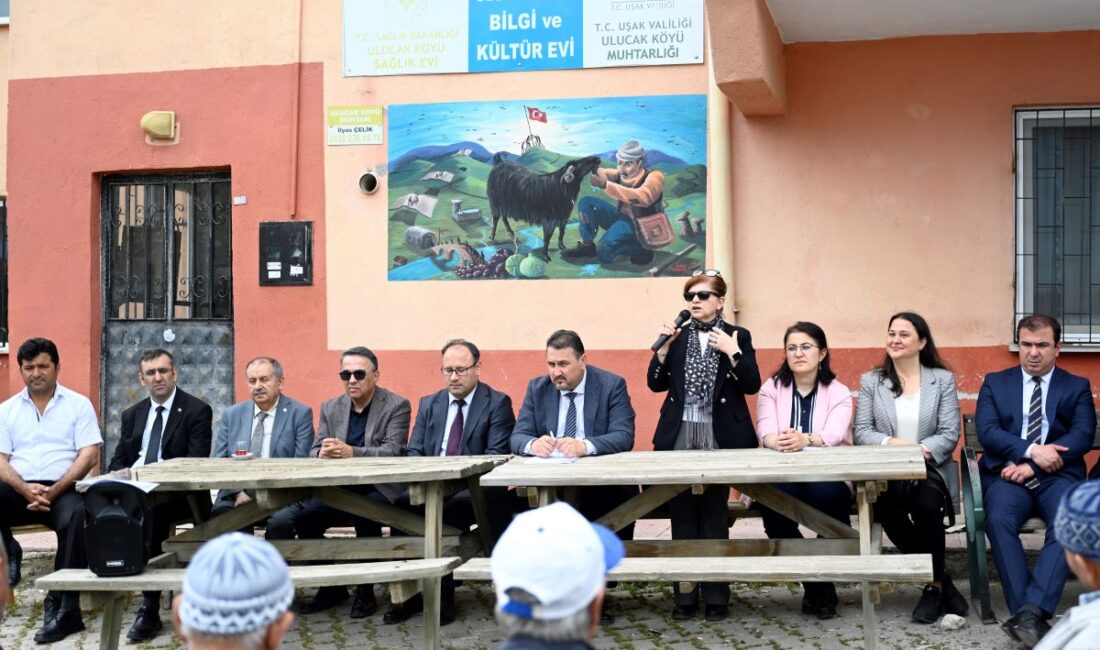 Uşak Üniversitesi, “Üniversite - Köy Buluşmaları” projesi kapsamında ilk programını