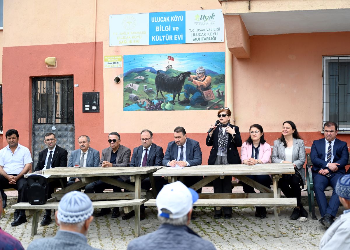 Uşak Üniversitesi, “Üniversite - Köy Buluşmaları” projesi kapsamında ilk programını