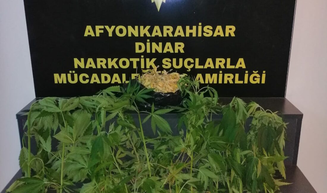   Afyonkarahisar İl Emniyet Müdürlüğü ekipleri, yapılan çalışmalar kapsamında bir