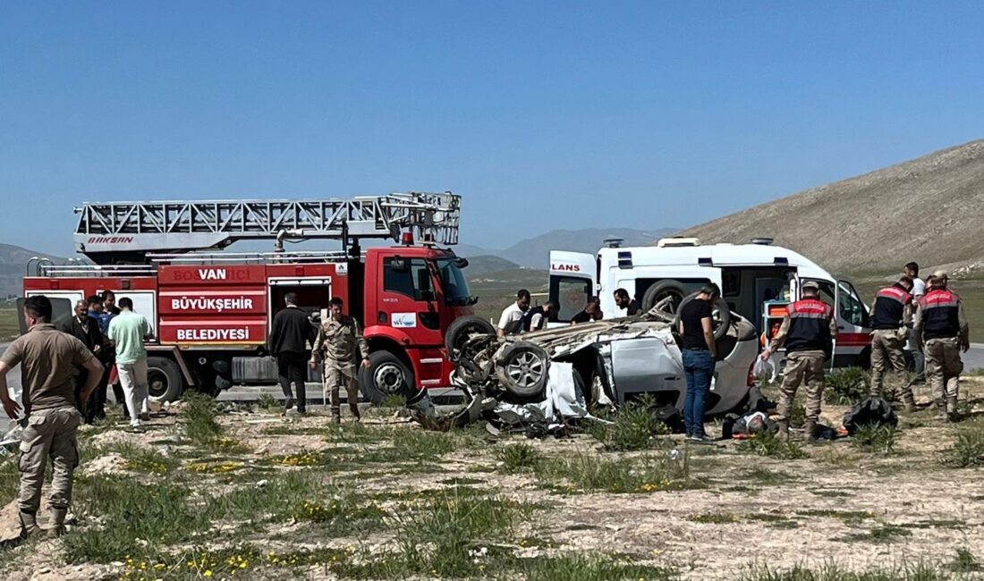 Van’ın Çaldıran ilçesinde, Çaldıran-Doğubayazıt karayolu Demircik Mahallesi yakınlarında meydana gelen
