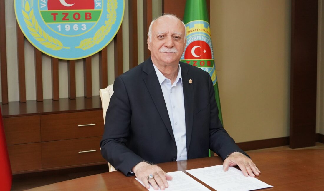 Türkiye Ziraat Odaları Birliği (TZOB) Genel Başkanı Şemsi Bayraktar, “2025