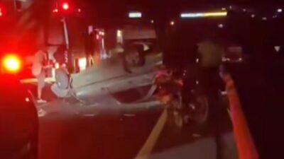 İzmir'in Bornova ilçesinde meydana gelen feci trafik kazasında, düğün için