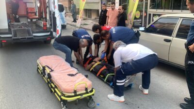  Karaman'da sokak ortasında sopayla darp edilen şahıs, kaldırıldığı hastanede tedavi