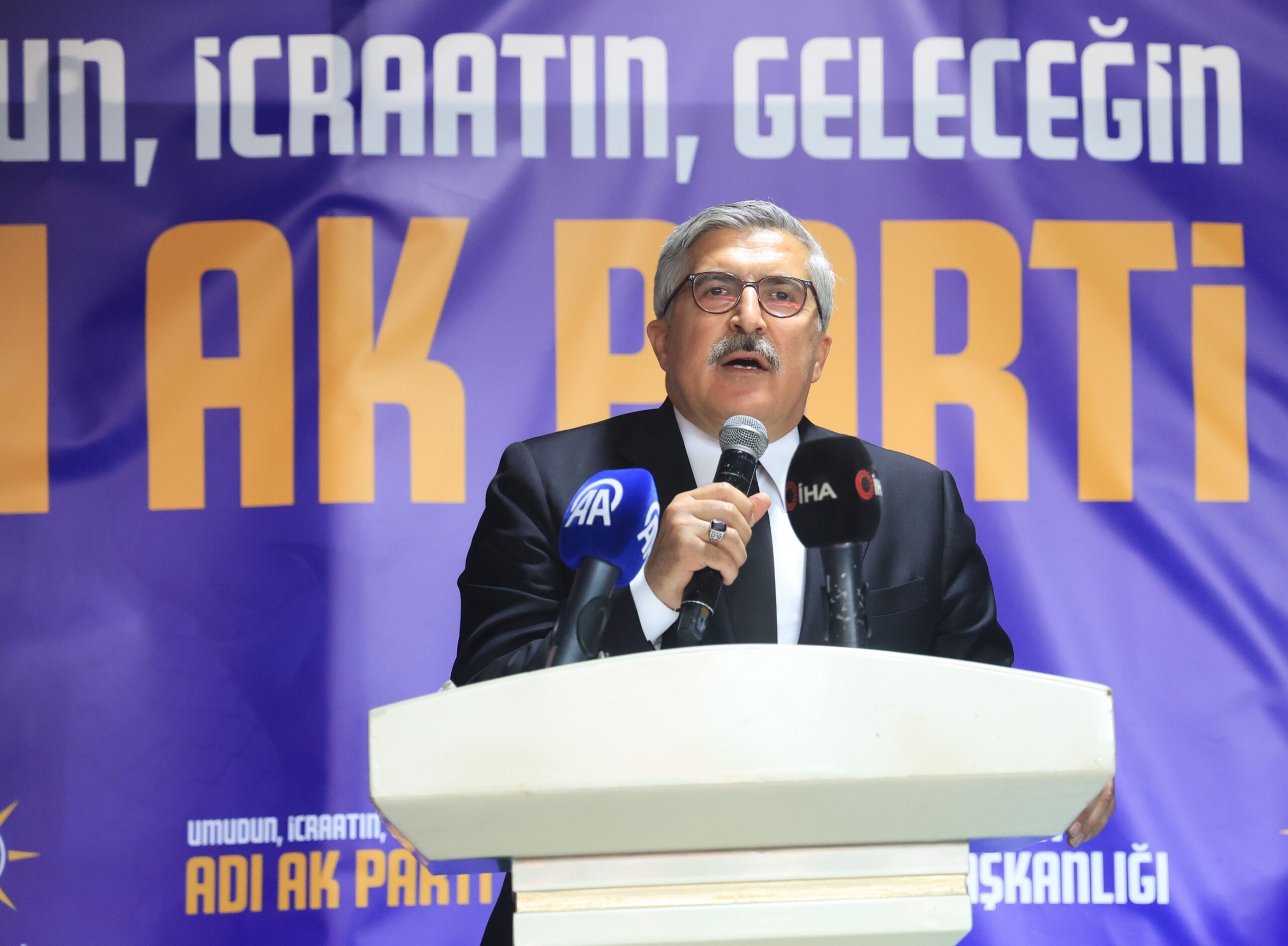 Hatay’da AK Parti’nin bayramlaşma programına katılan AK Parti Genel Başkan