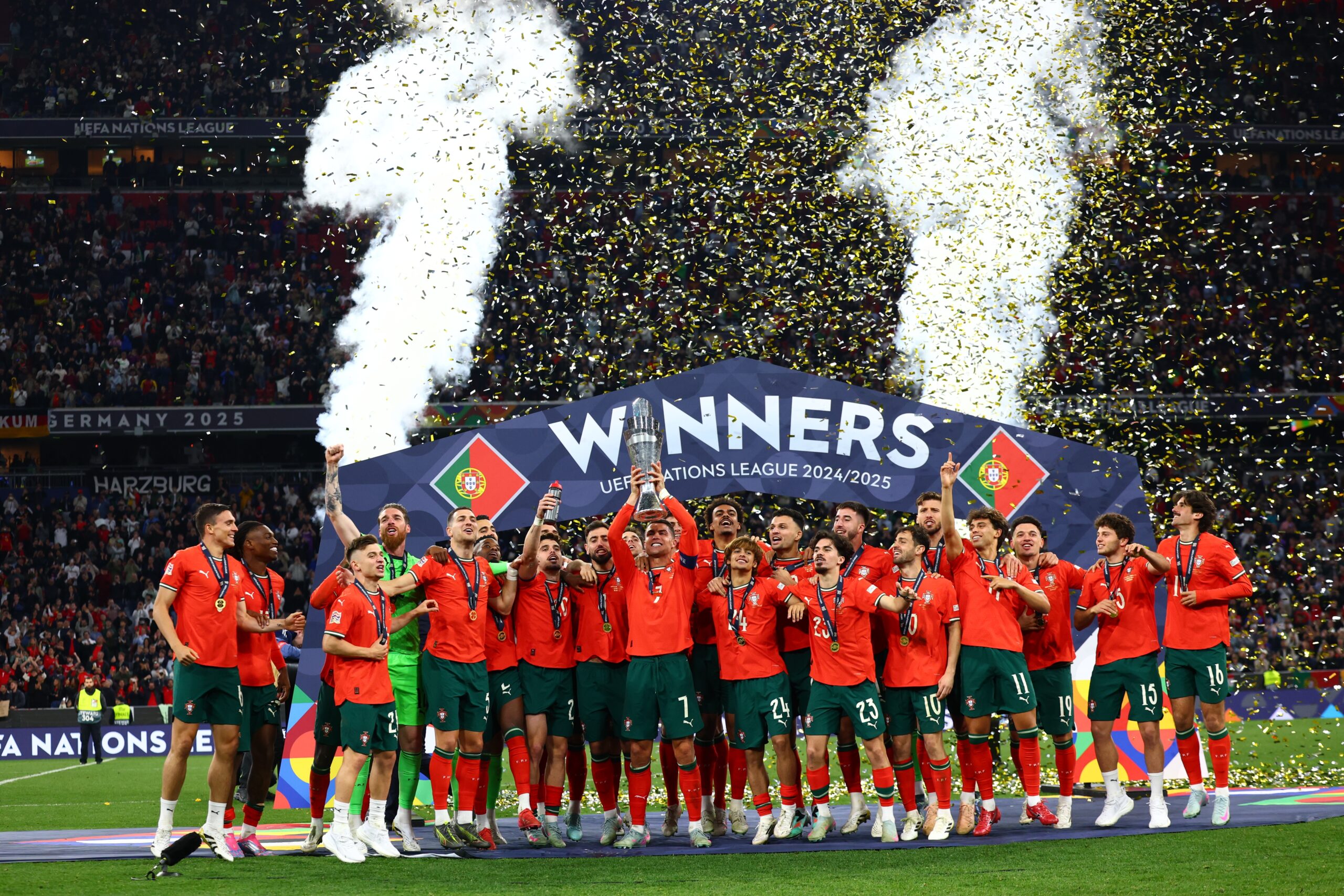 UEFA Uluslar Ligi finalinde Portekiz, normal süresi ve uzatma bölümleri