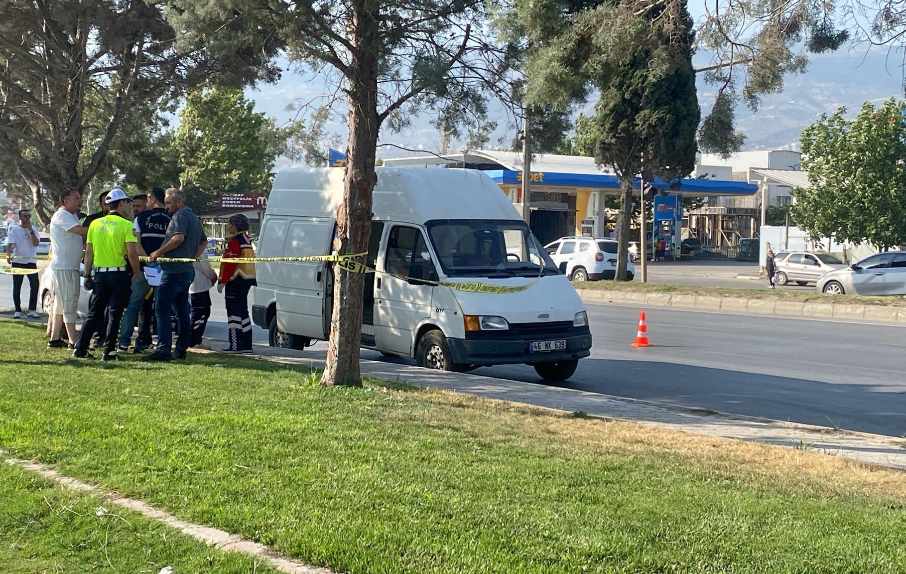 Kahramanmaraş’ta yol kenarında 2 gündür park halinde duran ve şüphe