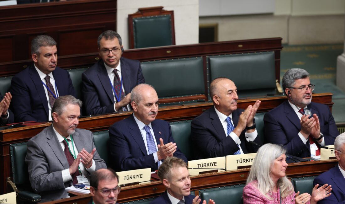 TBMM Başkanı Numan Kurtulmuş, Belçika’nın başkenti Brüksel’deki NATO Parlamento Başkanları