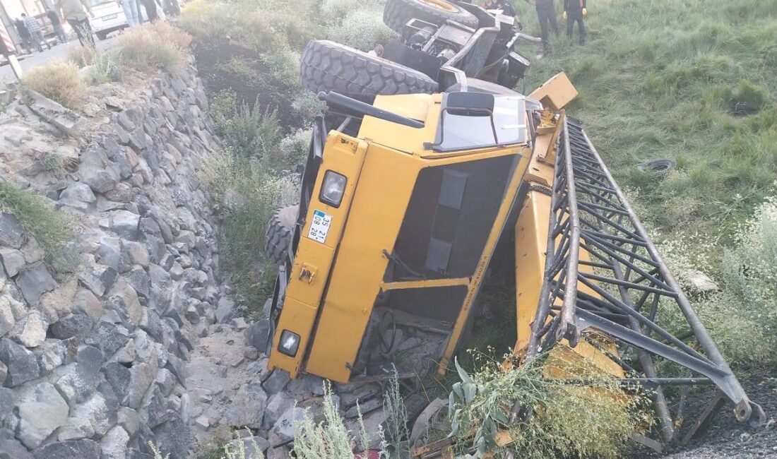 Erzurum'da meydana gelen elim bir iş kazasında, 35 yaşındaki bir