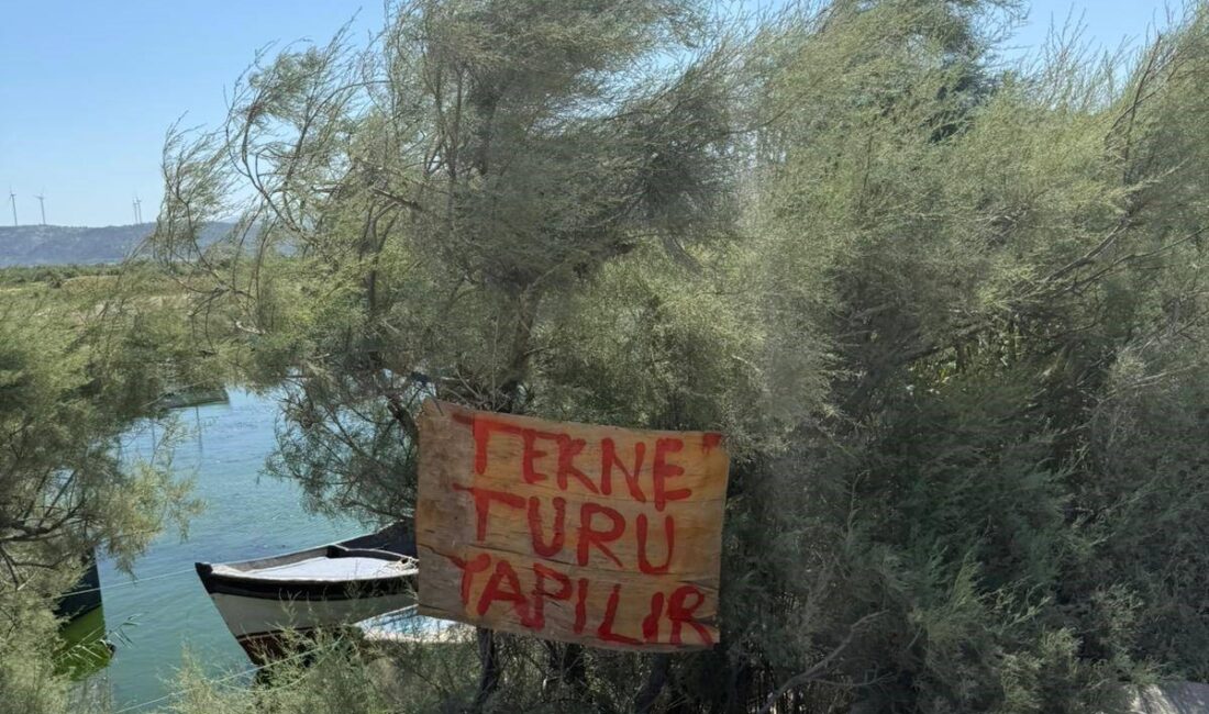 Aydın'ın Söke ilçesindeki Bafa Gölü'nde, 2873 Sayılı Milli Parklar Kanunu'na