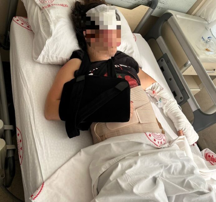 Ordu’da komşular arasında çıkan tartışmada doktorun iteklediği kadın, yaklaşık 1,5