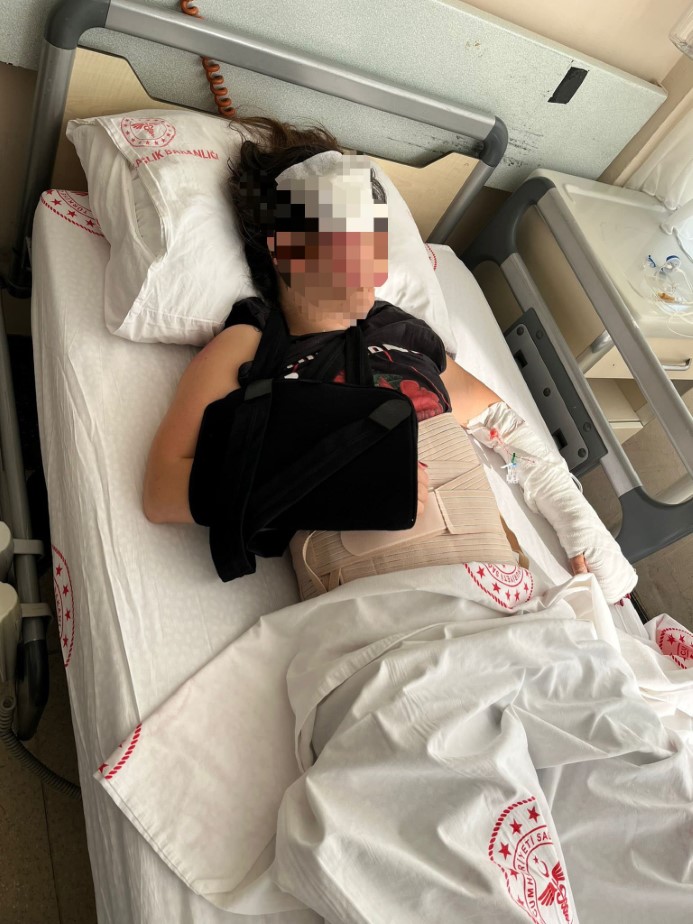Ordu’da komşular arasında çıkan tartışmada doktorun iteklediği kadın, yaklaşık 1,5